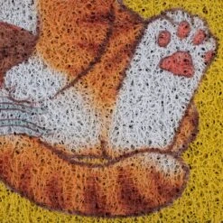 TIAKI "Welcome" Doormat With Cat 80 X 50cm (L X W) -Zoo Plus 542422 doormat cat welcome fg 7223 8