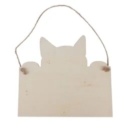 TIAKI Door Sign "Cats Welcome, People Tolerated" 1 Sign -Zoo Plus 542996 door sign cats welcome people tolerated fg 5818 7