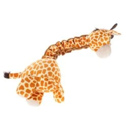 TIAKI Giraffe With Elasticated Neck Plush Toy 60 X 19 X 13 Cm (L X W X H) -Zoo Plus 546398 giraffe elastic neck plush toy fg 0869 7
