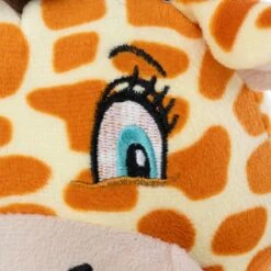 TIAKI Giraffe With Elasticated Neck Plush Toy 60 X 19 X 13 Cm (L X W X H) -Zoo Plus 546398 giraffe elastic neck plush toy fg 0876 9
