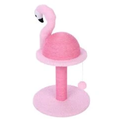 TIAKI Flamingo Scratching Tree Pink -Zoo Plus 561426 pla tiaki flamingo cat tree fg 8874 6
