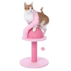 TIAKI Flamingo Scratching Tree Pink -Zoo Plus 561426 tiaki flamingo cat tree cat fg 9062 9
