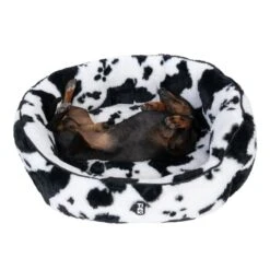 TIAKI Moo Dog Bed Size M: 60 X 50 X 22 Cm (L X W X H) -Zoo Plus 562196 tiaki hundebett moo fg 9434 8