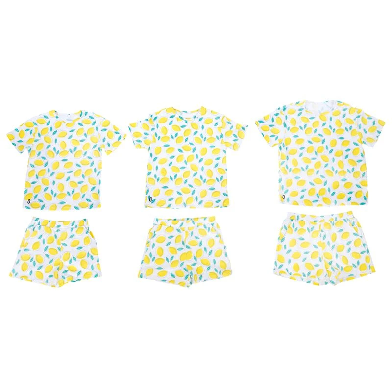 TIAKI Pet & Parent Pyjamas - Lemon Set: Small PJs For Dog Parents + 40cm (back Length) Dog Shirt 16 TIAKI Pet & Parent Pyjamas - Lemon Set: Small PJs For Dog Parents + 40cm (back Length) Dog Shirt - Image 16