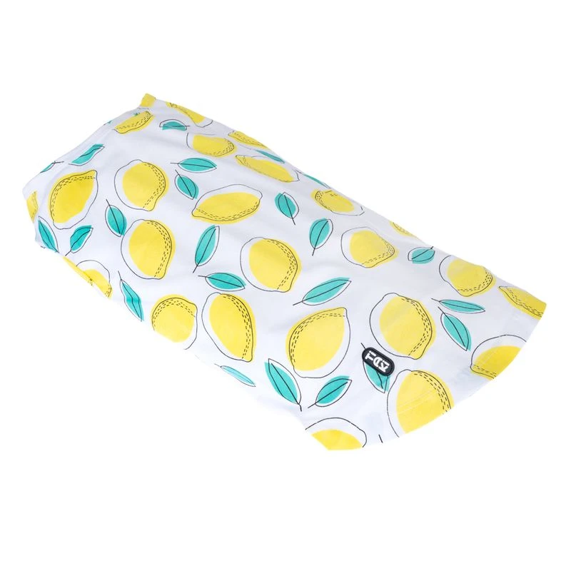 TIAKI Pet & Parent Pyjamas - Lemon Set: Small PJs For Dog Parents + 40cm (back Length) Dog Shirt 4 TIAKI Pet & Parent Pyjamas - Lemon Set: Small PJs For Dog Parents + 40cm (back Length) Dog Shirt - Image 4