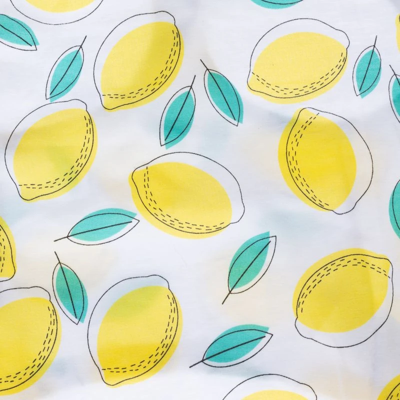 TIAKI Pet & Parent Pyjamas - Lemon Set: Small PJs For Dog Parents + 45cm (back Length) Dog Shirt 13 TIAKI Pet & Parent Pyjamas - Lemon Set: Small PJs For Dog Parents + 45cm (back Length) Dog Shirt - Image 13