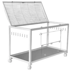 TIAKI Hamster Enclosure – White 79 X 44 X 60cm (L X W X H)