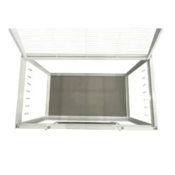 TIAKI Hamster Enclosure – White 79 X 44 X 60cm (L X W X H) -Zoo Plus 571597 tiaki hamster lebensraum top 0 1