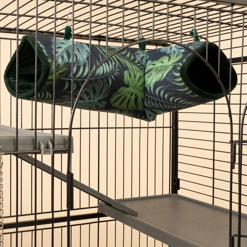 TIAKI Jungle Collection Tunnel For Small Pets 36 X 25 X 13 Cm (L X W X H) 4 TIAKI Jungle Collection Tunnel For Small Pets 36 X 25 X 13 Cm (L X W X H) - Image 4