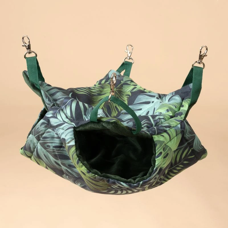 TIAKI Jungle Collection Small Pet Hammock Size L: Approx. 40 X 40 Cm (L X W) 1 TIAKI Jungle Collection Small Pet Hammock Size L: Approx. 40 X 40 Cm (L X W)