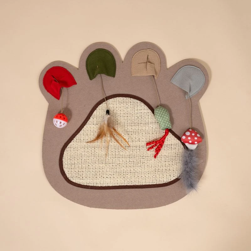 TIAKI Pawprint Interactive Mat For Cats 1 Mat 1 TIAKI Pawprint Interactive Mat For Cats 1 Mat