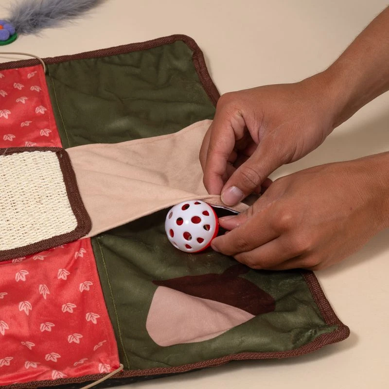 TIAKI Autumn Interactive Play Mat For Cats 1 Mat 16 TIAKI Autumn Interactive Play Mat For Cats 1 Mat - Image 16