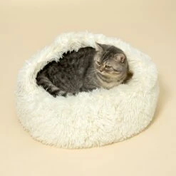 TIAKI Harry Cat Cave Grey: Approx.50 X 20cm (diameter X H) 39 TIAKI Harry Cat Cave Grey: Approx.50 X 20cm (diameter X H) -Zoo Plus 587003 tiaki cat cave harry beige fg 1538 8 2