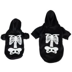 TIAKI Glow-in-the-Dark Skeleton Hoodie Size L: Approx. 40cm Back Length 21 TIAKI Glow-in-the-Dark Skeleton Hoodie Size L: Approx. 40cm Back Length -Zoo Plus 593096 593097 tiaki skeleton hoodie glow in the dark s l fg 9505 5