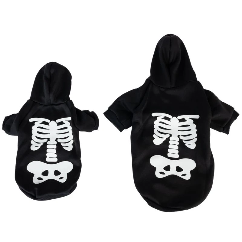 TIAKI Glow-in-the-Dark Skeleton Hoodie Size L: Approx. 40cm Back Length 5 TIAKI Glow-in-the-Dark Skeleton Hoodie Size L: Approx. 40cm Back Length - Image 5