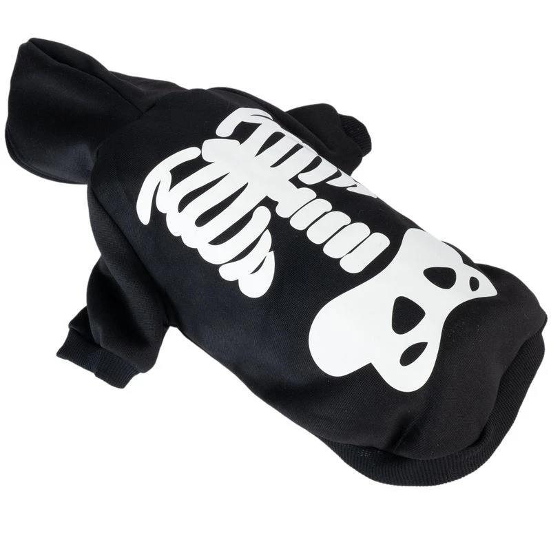 TIAKI Glow-in-the-Dark Skeleton Hoodie Size L: Approx. 40cm Back Length 2 TIAKI Glow-in-the-Dark Skeleton Hoodie Size L: Approx. 40cm Back Length - Image 2