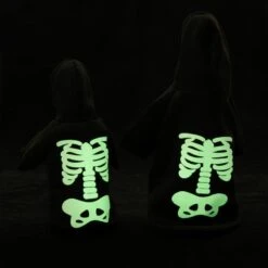 TIAKI Glow-in-the-Dark Skeleton Hoodie Size L: Approx. 40cm Back Length 20 TIAKI Glow-in-the-Dark Skeleton Hoodie Size L: Approx. 40cm Back Length -Zoo Plus 593096 tiaki skeleton hoodie glow in the dark s fg 9515 7