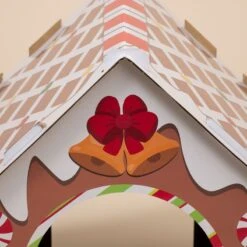 TIAKI Gingerbread House For Cats 37 X 36 X 40.5 Cm (L X W X H) -Zoo Plus 596107 tiaki gingerbread house fg 0113 2