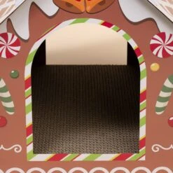 TIAKI Gingerbread House For Cats 37 X 36 X 40.5 Cm (L X W X H) -Zoo Plus 596107 tiaki gingerbread house fg 0114 3