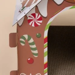 TIAKI Gingerbread House For Cats 37 X 36 X 40.5 Cm (L X W X H) -Zoo Plus 596107 tiaki gingerbread house fg 0116 0