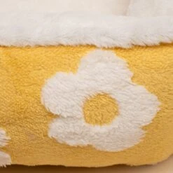 TIAKI Flower Dog Bed Round: Approx. Diameter 51 X (H) 18 Cm 18 TIAKI Flower Dog Bed Round: Approx. Diameter 51 X (H) 18 Cm -Zoo Plus 596798 hundebett flower fg 0066 3