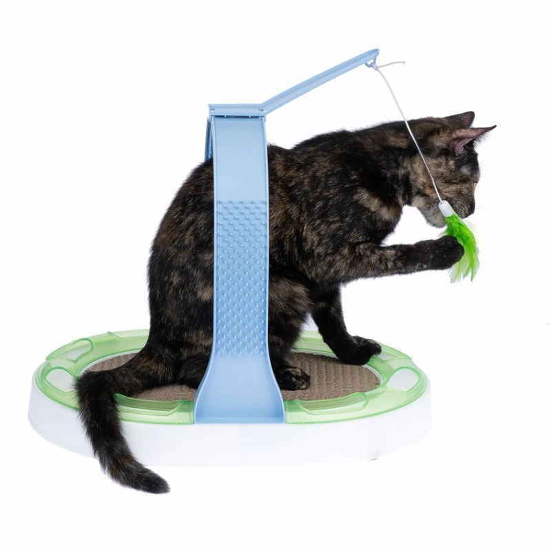 TIAKI Interactive 3-in-1 Cat Scratcher Toy 40 X 30 X 31.5 Cm (L X W X H) 11 TIAKI Interactive 3-in-1 Cat Scratcher Toy 40 X 30 X 31.5 Cm (L X W X H) - Image 11