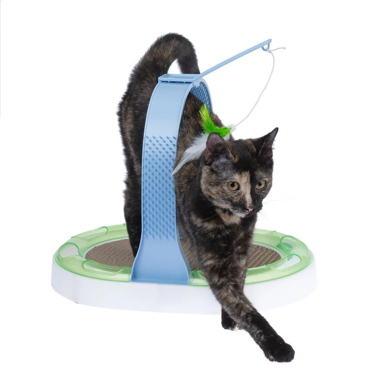 TIAKI Interactive 3-in-1 Cat Scratcher Toy 40 X 30 X 31.5 Cm (L X W X H) 18 TIAKI Interactive 3-in-1 Cat Scratcher Toy 40 X 30 X 31.5 Cm (L X W X H) - Image 18