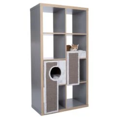 TIAKI Wallie Cuddle Bed For Shelves Grey -Zoo Plus ivy und wallie cats fg 5391 8