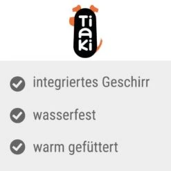 TIAKI Arkon Dog Coat With Harness - Red Approx. 45cm (Back Length) 22 TIAKI Arkon Dog Coat With Harness - Red Approx. 45cm (Back Length) -Zoo Plus tiaki hundemantel mit geschirr arkon orange usps 0