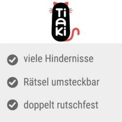 TIAKI Intelligence Toy Fun Puzzle 1 Piece 19 TIAKI Intelligence Toy Fun Puzzle 1 Piece -Zoo Plus tiaki intelligenzspielzeug fun puzzle usps 6