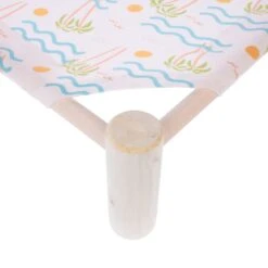 TIAKI Island Life Cat Bed 50 X 50 X 13 Cm (L X W X H) -Zoo Plus tiaki island cat bed fg 0765 5