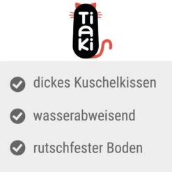 TIAKI Cuddly Cushion Abbey L 60 X W X H 45 X 8 Cm -Zoo Plus tiaki kuschelkissen abbey usps 2