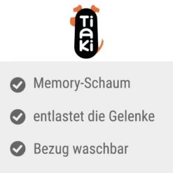 TIAKI Orthopaedic Dog Mattress Outdoor Replacement Cover Plush, Grey -Zoo Plus tiaki orthop dische hundematratze outdoor 2