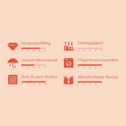 TIAKI Cuddly Cushion Abbey L 60 X W X H 45 X 8 Cm -Zoo Plus tiaki toys c kuschelkissenabbey productusp 1000x1000 de 8